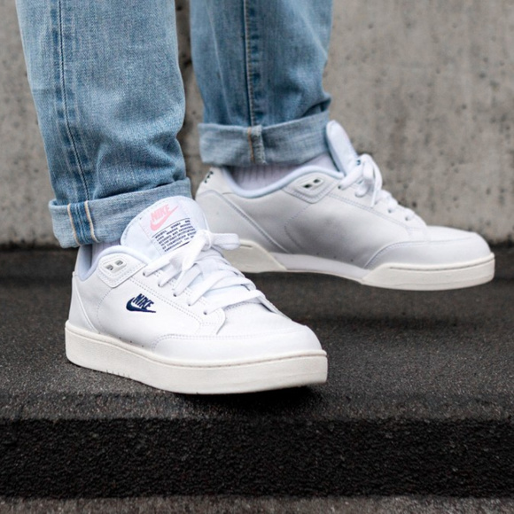 NIKE Men's Grandstand Tennis Shoes - Picture 5 of 8